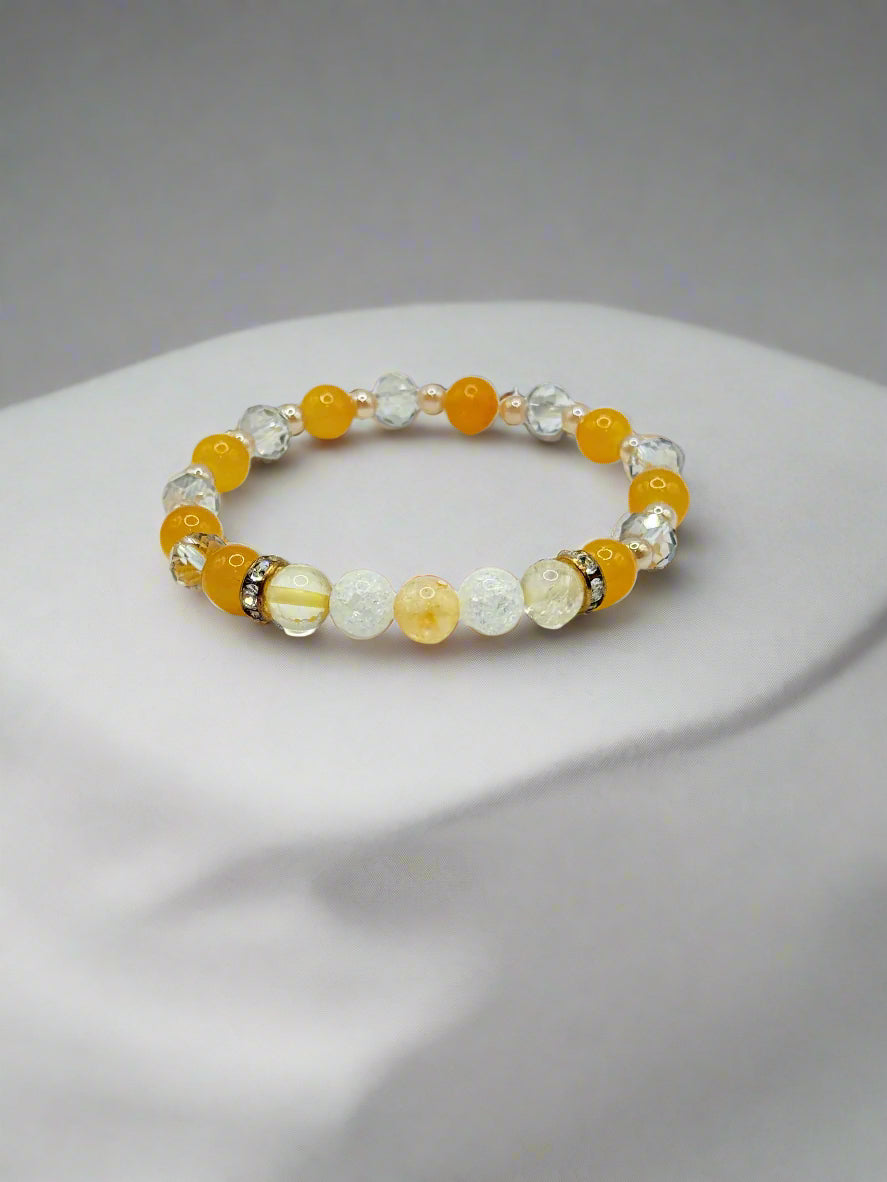 Citrine Edge Bracelet -A123